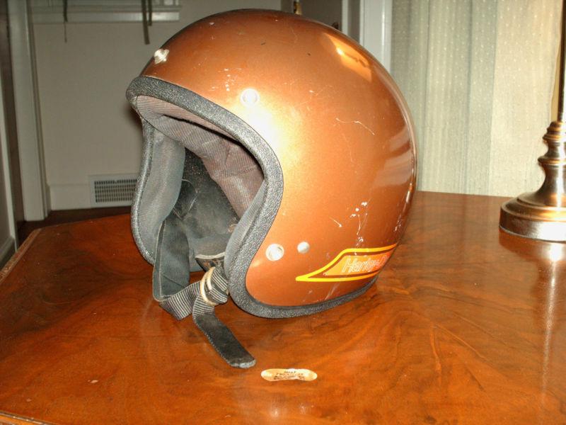 Vintage 1976 harley davidson helmet