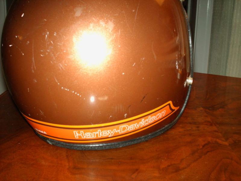VINTAGE 1976 HARLEY DAVIDSON HELMET, US $20.00, image 3
