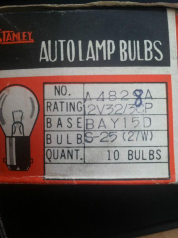 Stanley Auto lamp Bulbs S-25 15D 2V32/3CP, US $3.99, image 3