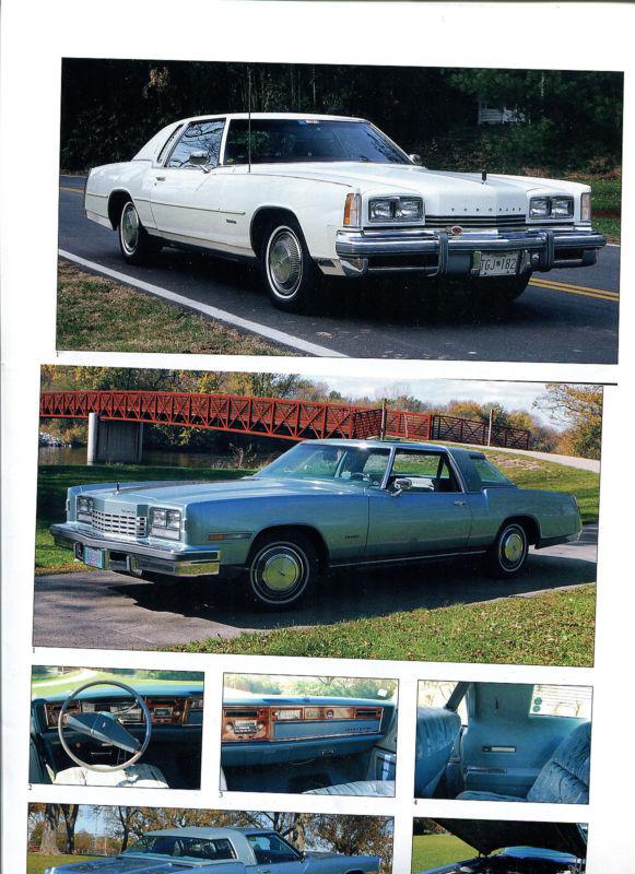 Sell 1971 1978 OLDSMOBILE TORONADO 16 page COLOR Article XS in