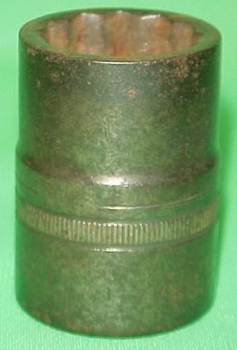 Snap-on 3/4 drive 12 point 1" socket ldh-322