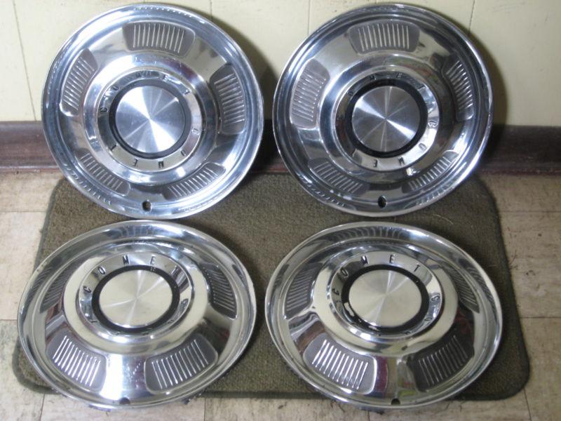 Sell 1966 Mercury Comet 14" Hub Caps Set of 4 Wheel Covers in Gardiner