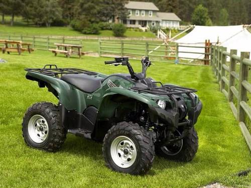 Yamaha grizzly 700 4x4 and yamaha 6300 inverter generator