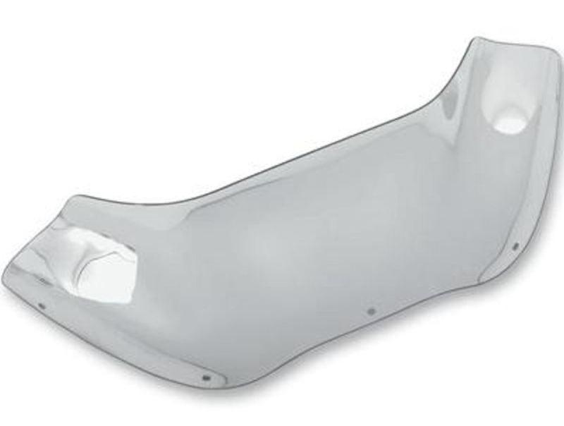 8" chrome klock werks windshield 1998-2013 harley davidson road glide fltr