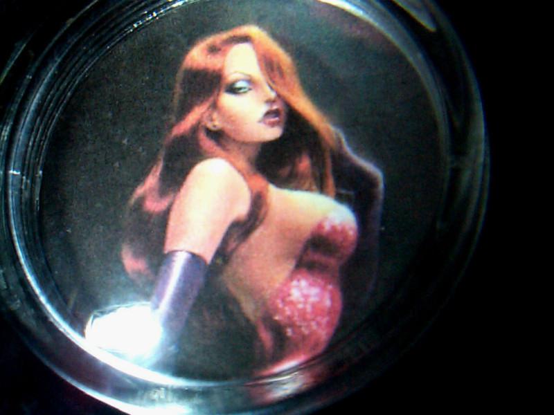 Smokin Rabbit Rat Rod STEERING WHEEL SPINNER KNOB Hot PIN UP Girl , US $24.99, image 2