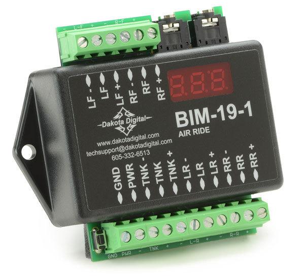 Dakota digital quad air pressure expansion module vfd3 vhx gauge system bim-19-1