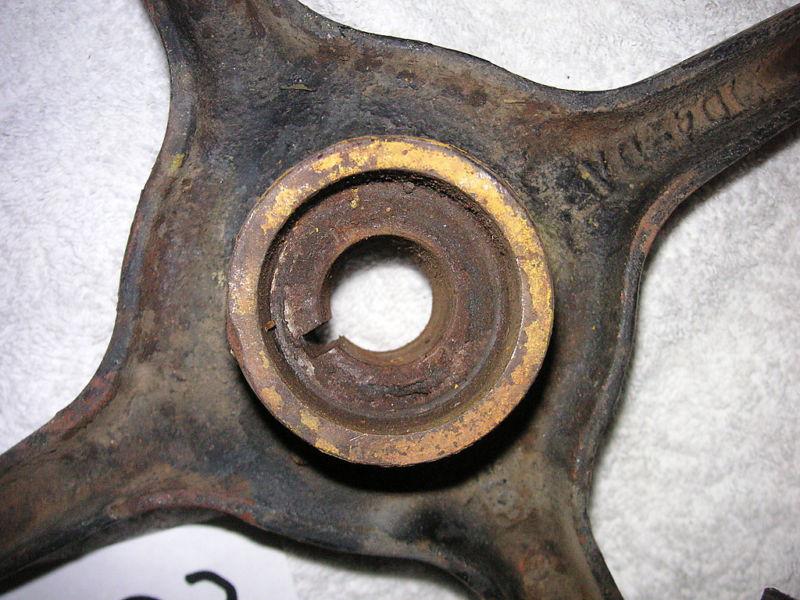 1910's 1920's Cherolet GM Chrysler ??steering wheel. hole for suicide knob, US $12.00, image 7