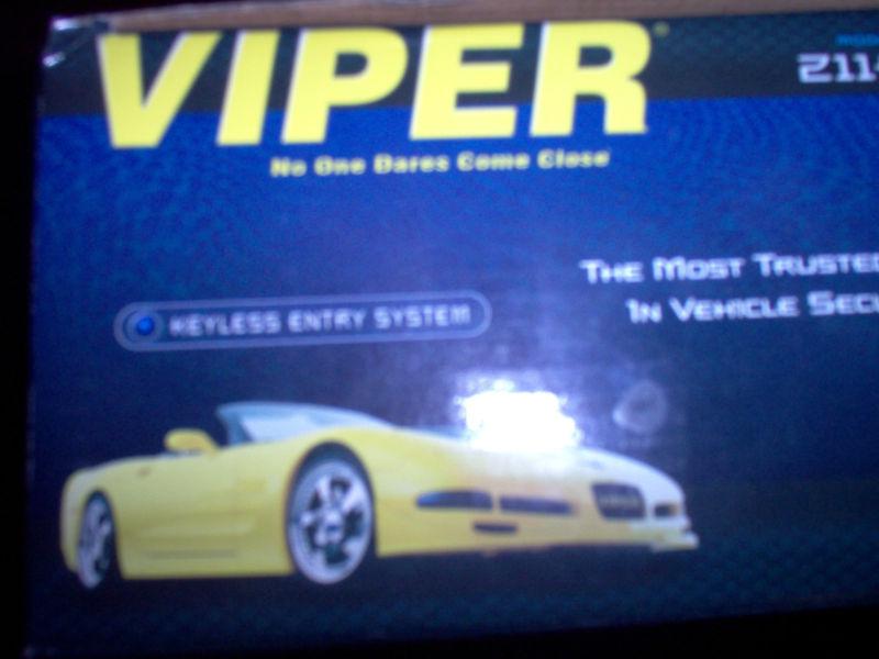 Keyless entry remote system for all cars & trucks viper 211hv
