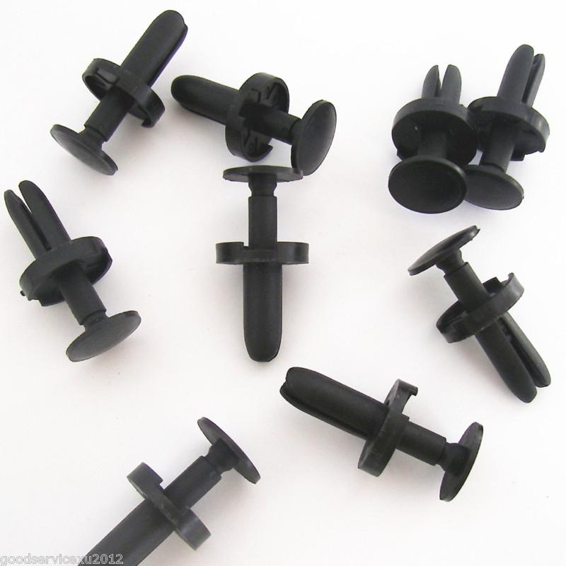 20 x chrysler dodge eagle fascia push type nylon clips retainer fastener 6504521