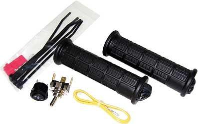 Symtec atv heated grips with round rocker switch