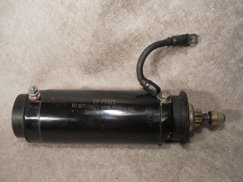 Mercury starter 50-79472 for parts or rebuild!