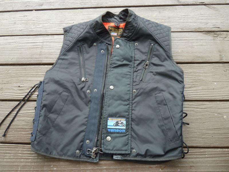 Vanson streamliner vest