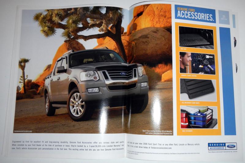 2008 FORD SPORT TRAC BROCHURE, US $5.99, image 10