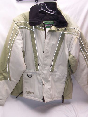Arctic cat arcticwear catgirl glam green coat jacket medium snowmobile board