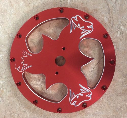 Jr. dragster polar primary clutch cover - viperizer snake red