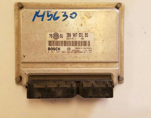 Ecm vw passat 2.8 2001/2002 0261207009  3b0907551bs