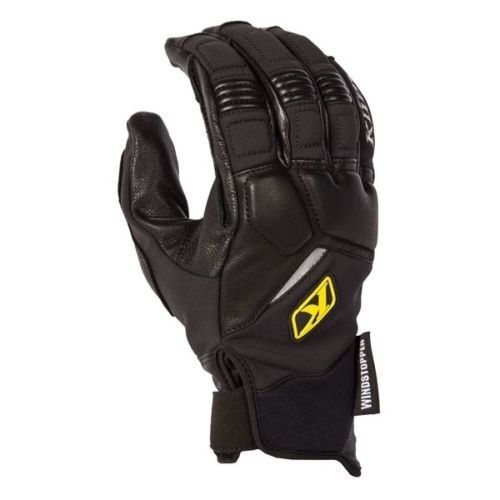Klim men's inversion pro black snowmobile motorcycle gloves - m -  l - xl - 2xl