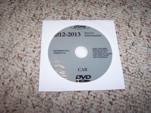 2013 ford mustang shop service repair manual dvd convertible boss 302 3.7l 5.0l
