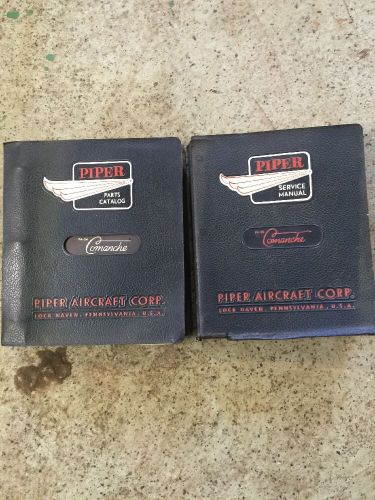 Piper comanche original parts and service manuals