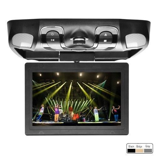 12.1&#039;&#039;overhead flip down car usb cd dvd video player roof mount tv game monitor