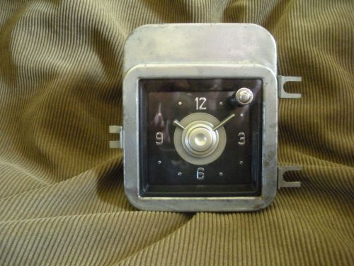 Working 53 chrysler clock windsor new yorker imperial new haven 6-12v show qual.