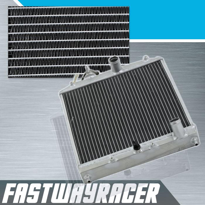 92-00 civic 93-97 del sol manual aluminum racing radiator 2 rows mt cooling eg