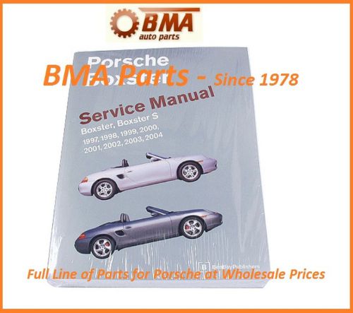 Porsche boxster s shop manual book service repair robert bentley workshop guide