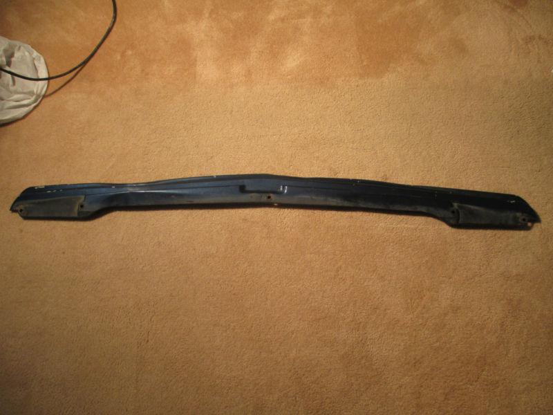 1964 nova bumper filler panel # 3793128 original steel super sport ss fits 62-65
