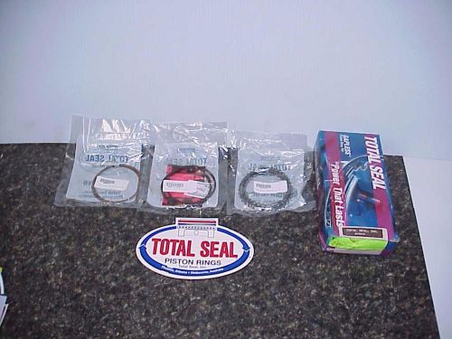 New set of 4 total seal gapless piston rings set for sports compact 3.287"
