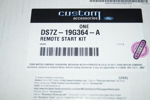 Ford remote starter kit    part # ds7z-19g364-a