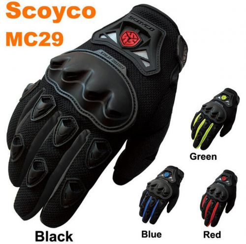 Motorcycle motocross riding racing mtb cycling bike bicycle full finger gloves