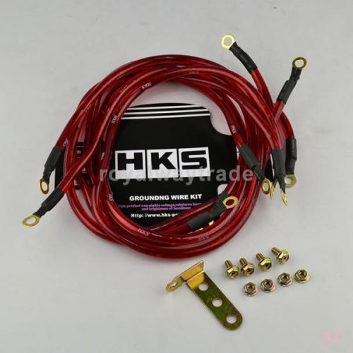10pcs hks earth grounding wire kit - car vehicle ground kit