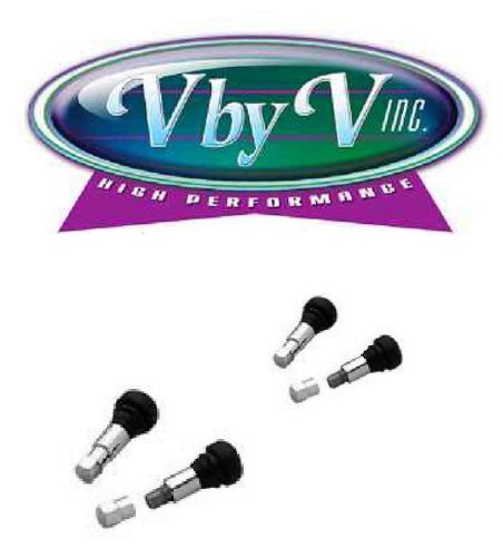 Chrome tire valve stems 1-1/4" long  w/chrome sleeve 1(pk) each