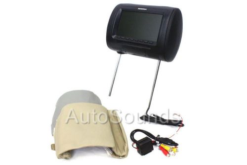 New soundstream vh-70cc universal replacement headrest monitor 7&#034; lcd display