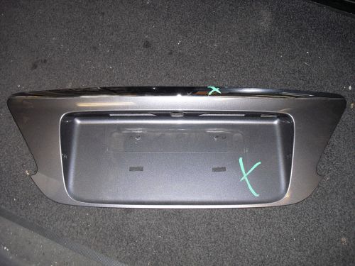 07-12 lexus es350 trunk garnish licence plate pocket oem finish  76801-33132