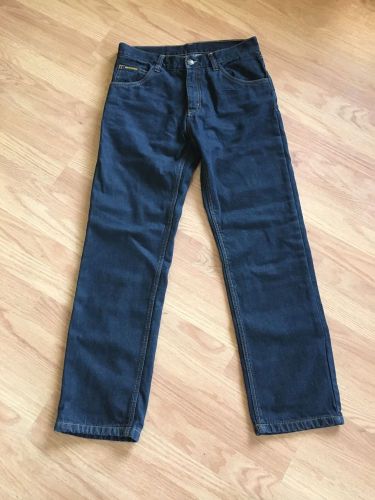 Men's scorpion covert jeans size 34 kevlar lined motorcycle jeans