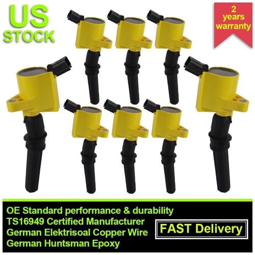 8 pack ignition coil for ford multispark blaster epoxy 4.6l 5.4l v8 dg508 c1454