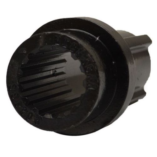 Michigan wheel 991203 black 3" bronze 15 spine marine boat aft drive adapter