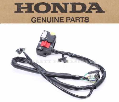 New left switch assembly lighting &amp; starter start button 08-14 trx400 ex x #v82