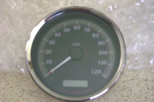 Harley-davidson used  speedo, 5", black  face mph,  pn# 67033-11