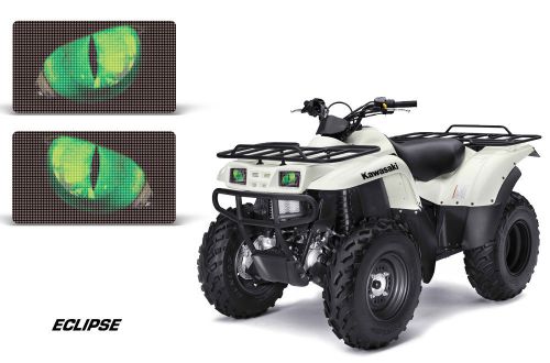 Amr racing kawasaki prairie 360 quad headlight eyes atv graphics all years ecp g