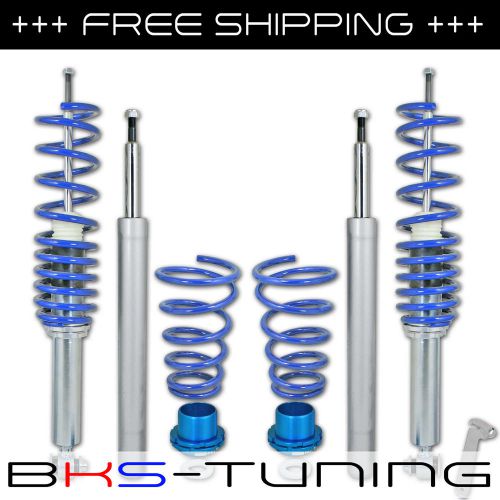 Jom bmw e34 sedan 5 series coilover kit adjustable suspension lowering set