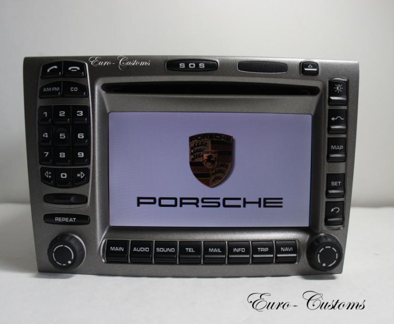 2008 usa porsche 997 cayman boxster turbo navigation pcm monitor head unit 06 07