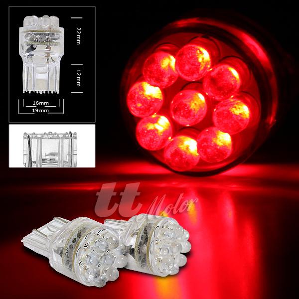 Sell DEAL 2 X 7440 7443 RED 15 LED BRAKE STOP TAIL LIGHT BULB T20 in