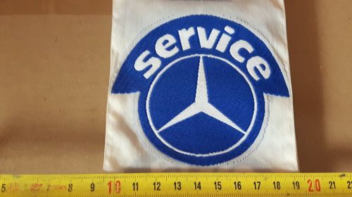 Vintage weaving motorsport badges patches mercedes service mb sl sls slc 113 114