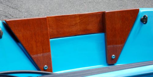 Mahogany transom extension for 13' boston whalers