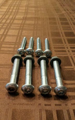 Correct jeep scrambler 82.5-86 wood rail torx bolt set cj8 wooden boards panels