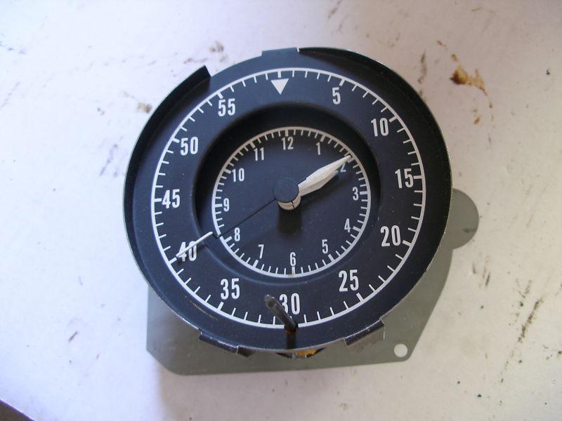Vintage mopar 1968-70's rallye clock dash