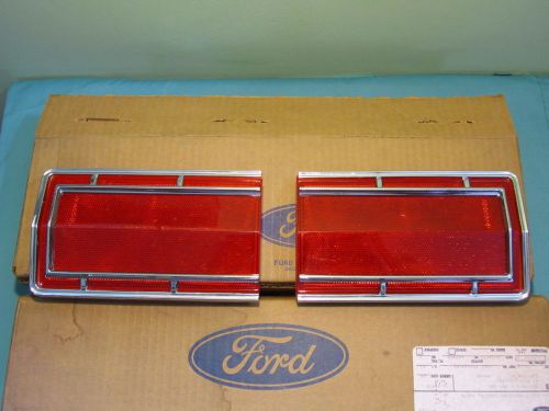 Nos 1974-76 ford torino, torino brougham lower rear finish panel set