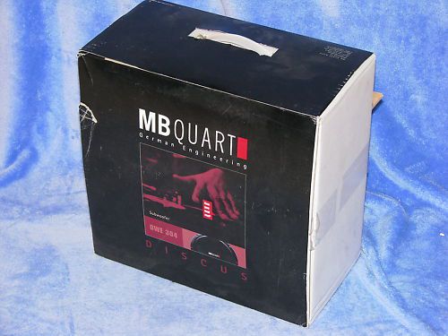 Brand new in the box!!! - mb quart dwe 304 12" subwoofer new dwe304